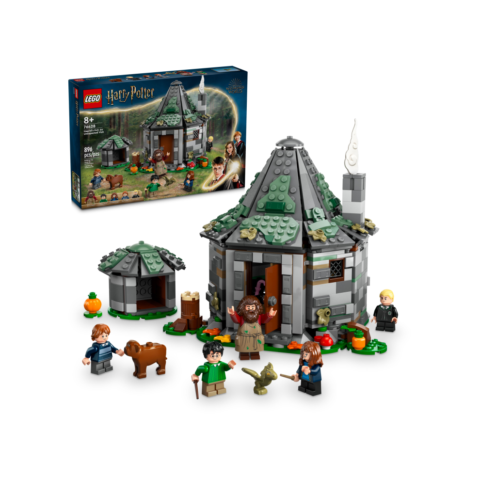 LEGO 76428 Harry Potter Hagrids Hut  An Unexpected Visit Set 