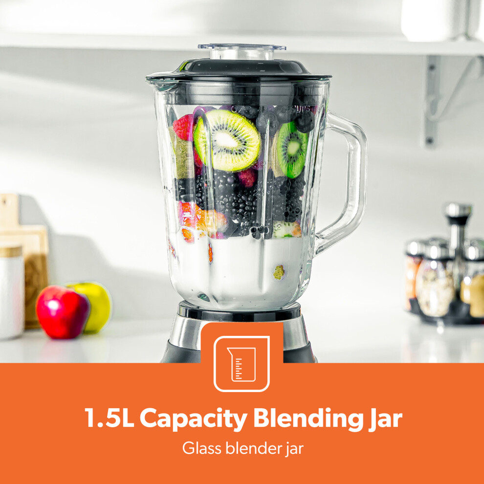 geepas-500w-2-in-1-food-jug-blender-1-5l-glass-jar-smoothie-blender-with-coffee-spice-grinder-mill-milkshake-maker-ice-crusher