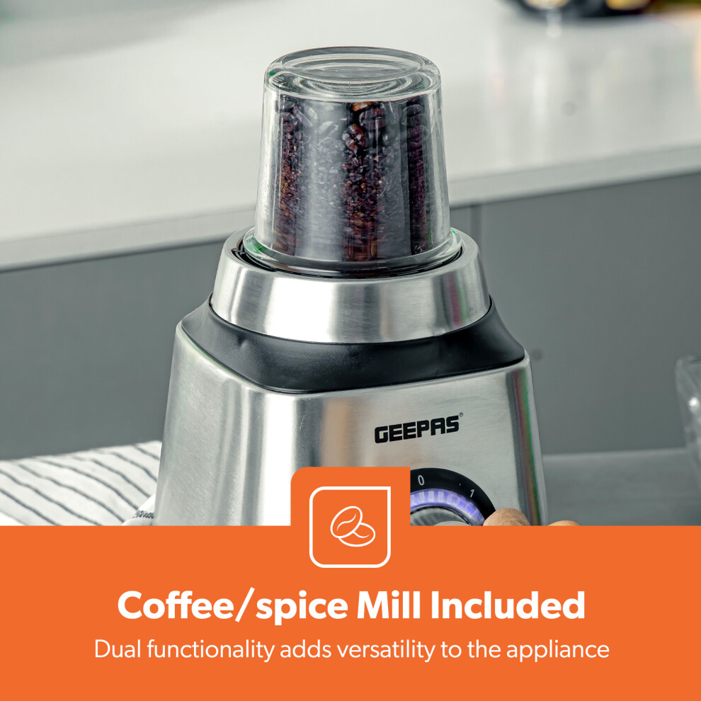 geepas-500w-2-in-1-food-jug-blender-1-5l-glass-jar-smoothie-blender-with-coffee-spice-grinder-mill-milkshake-maker-ice-crusher