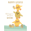 Cute Easter Chicks & Eggs Hand-Finished Easter Card Autograph Greeting Cards 2