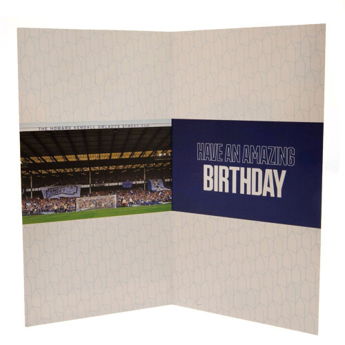 Everton FC Birthday Card Personalised 2