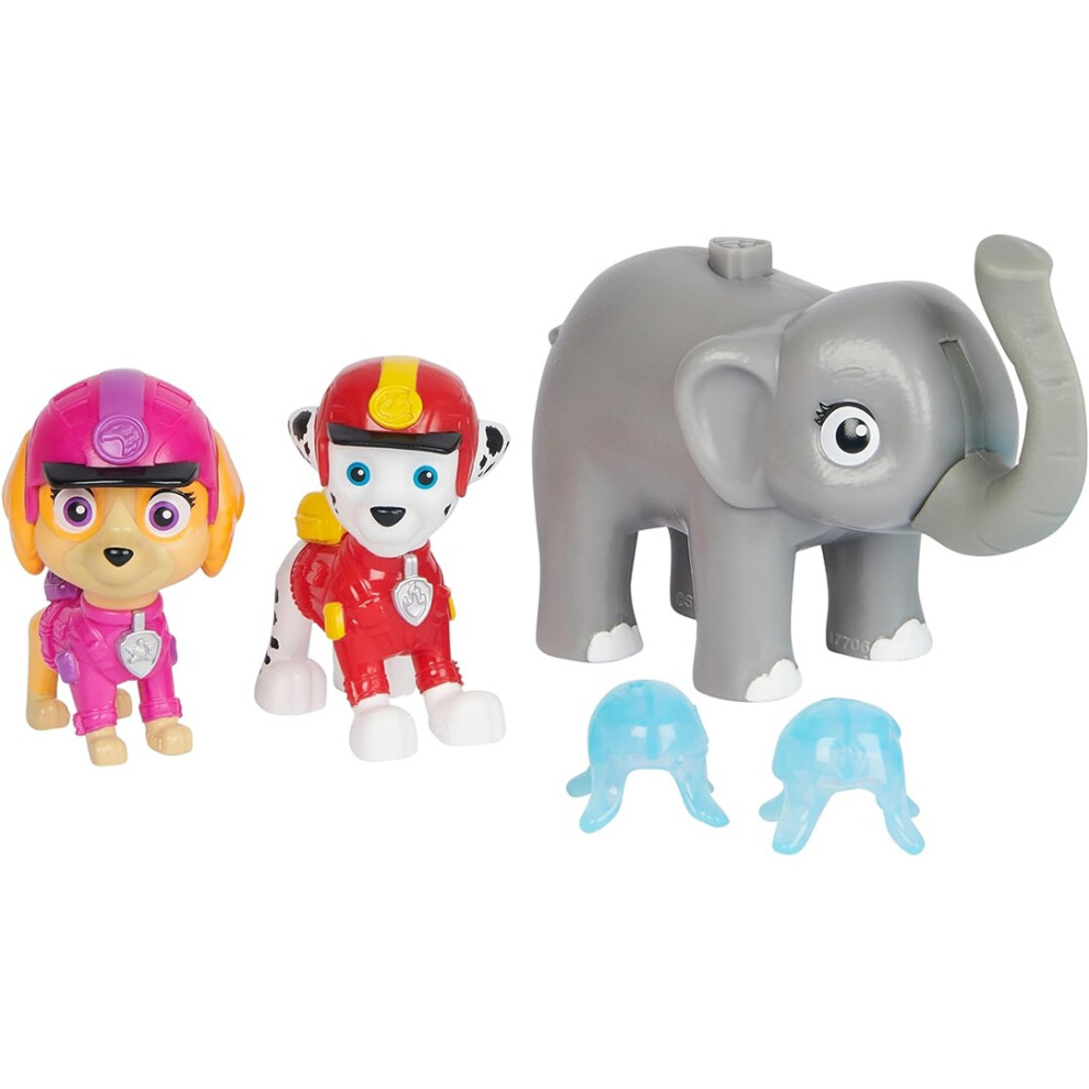New Paw Patrol Jungle Pups Marshall, Skye & Elephant
