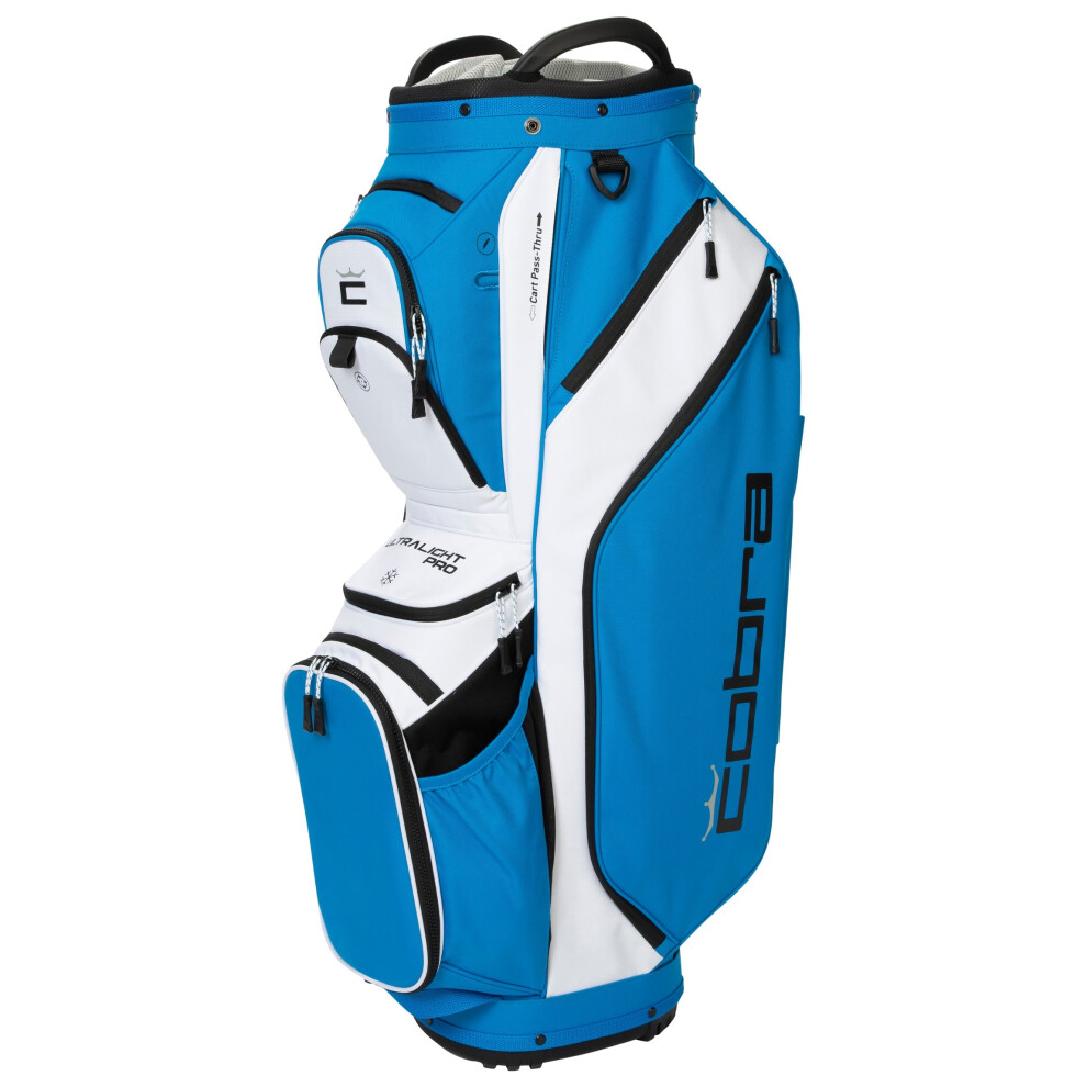 Cobra Ultralight Pro Blue White Golf Cart Bag 909528 05 (UK OS)