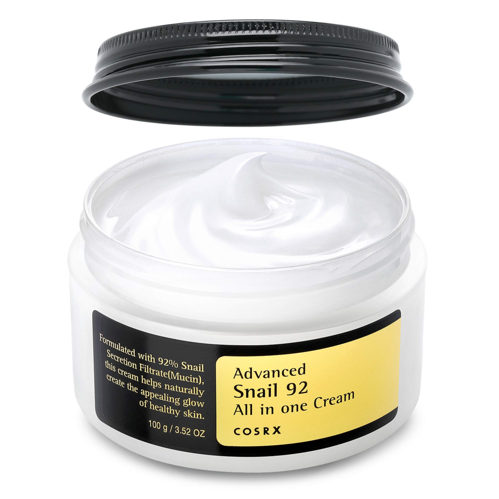 Cream Cosrx Advanced Snail 92 All-In-One Face - Intense Moisturizing, Barrier Repair & Soothes Dehydrated Post-Acne Skin