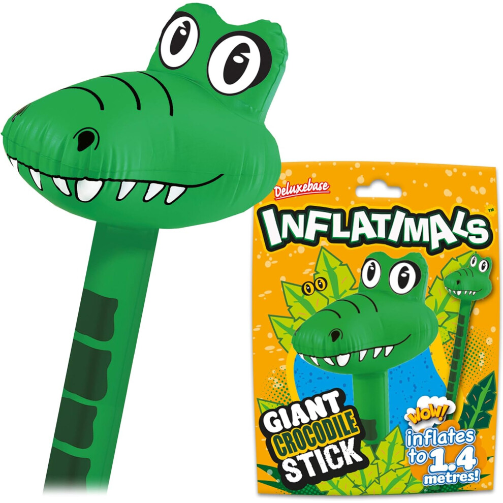 Giant Crocodile Inflatimals Stick- Giant Inflatable Animal Blow