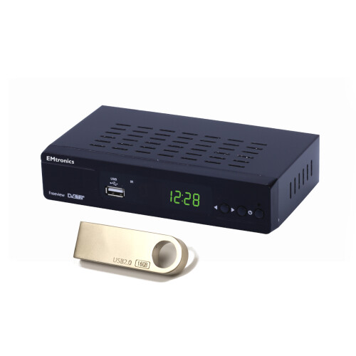 EMtronics EMtronics EMFBHD1 Freeview Set-top Recorder Box with Hard drive