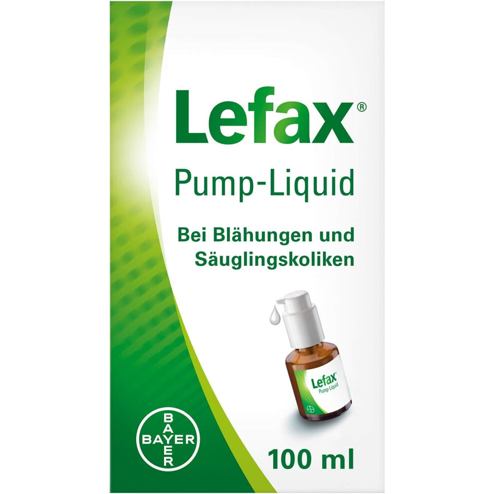 Lefax Liquid Releases Baby air Bubbles Bloating Infant Colic