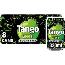 Tango Apple Sugar Free Cans 8x330ML