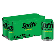 Sprite Zero Cans 8 x 330 ML