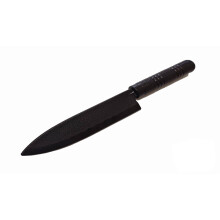 BLACK TPR RUBBER KITCHEN KNIFE V1 - 11.8"