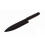 BLACK TPR RUBBER KITCHEN KNIFE V1 - 11.8" 1