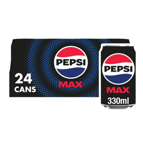 Pepsi Pepsi Max Cans 24x 330ml