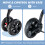 Casart Foldable 3-in-1 Dog Stroller Double Pet Stroller W/ Detachable Carriers 5