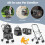 Casart Foldable 3-in-1 Dog Stroller Double Pet Stroller W/ Detachable Carriers 3