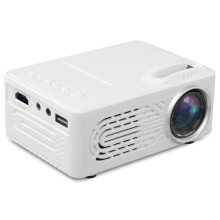 814 LED Mini Proyector Proyector Portátil con USB Home Media Proyector Soporta 1080P Player Built-in Speaker US Plug