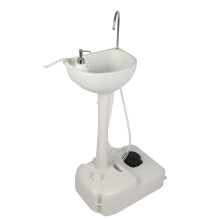 Portable Washing Station Sink Mobile Outside Camping Hand Wash Sink