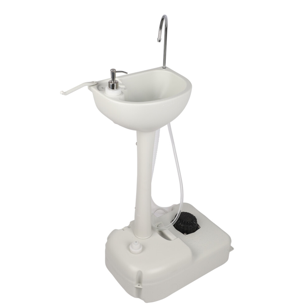 Portable Washing Station Sink Mobile Outside Camping Hand Wash Sink
