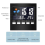 Calendar Clock Alarm Clock LED Temperature Display Weather Clock 4