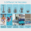 Electric Air Pump Portable Mini Wireless Air Compressor Inflator 8