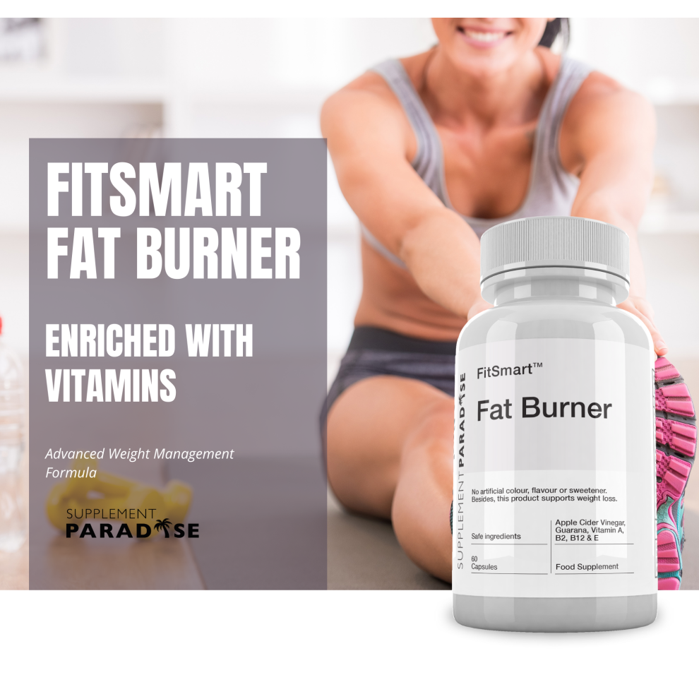 Supplement Paradise Fitsmart Fat Burner - Natural Weight Management 60 Capsules
