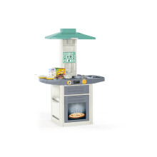 Dolu Kids Kitchen Play Set - White/Grey