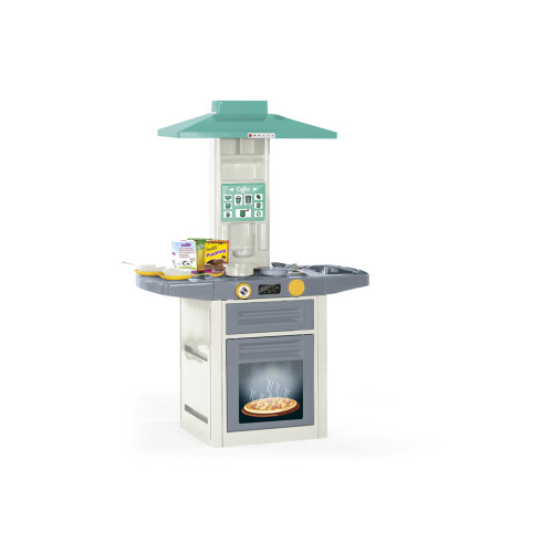 Dolu Dolu Kids Kitchen Play Set - White/Grey