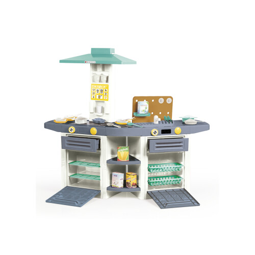 Dolu Dolu Kids Kitchen Play Set - Grey