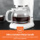 GEEPAS (White) Geepas 1.5L Filter Coffee Maker Machine Instant 7