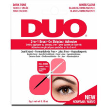 Ardell Duo Quick Set Striplash Adhesive Clear 5g - Orange pack X 1 Pack