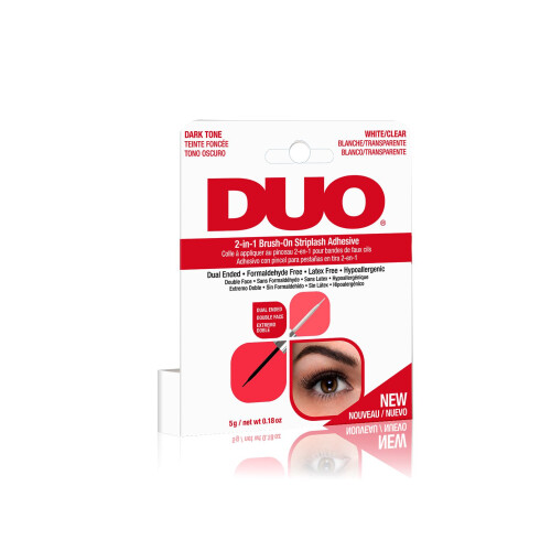 Ardell Duo Quick Set Striplash Adhesive Clear 5g - Orange pack X 1 Pack 1