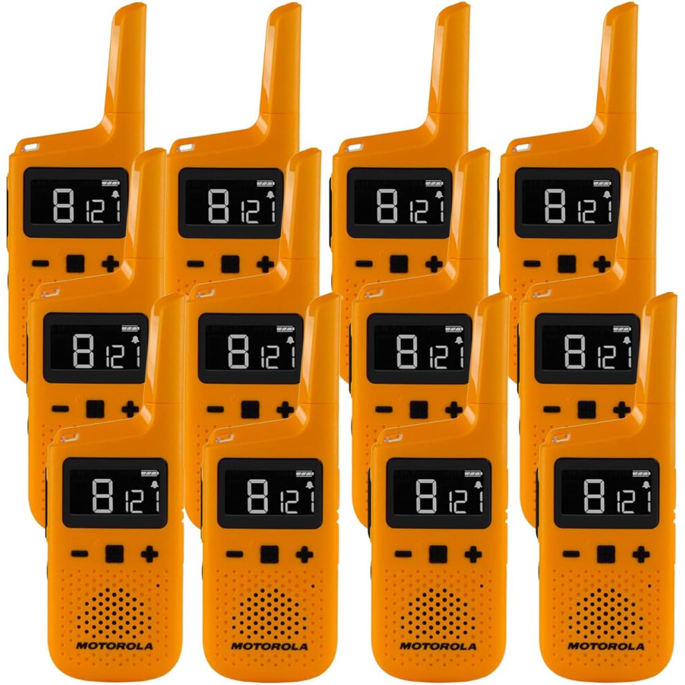 (Twelve ) Motorola T72 PMR Weatherproof IP54 Walkie Talkie