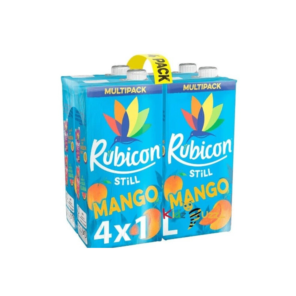 Rubicon Still Mango Juice Drink 4X1 Litre Carton