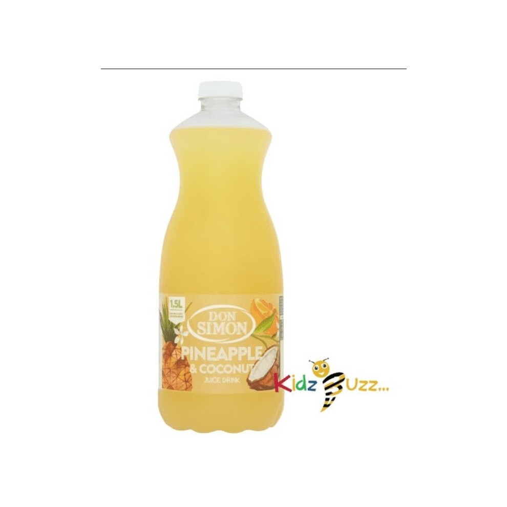 Don Simon Pineapple & Coconut Juice Drink 1.5Ltr x12