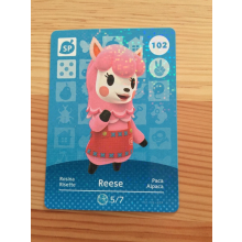 Animal Crossing Amiibo Cards ~102 Reese