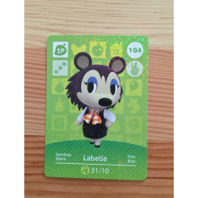 Animal Crossing Amiibo Cards ~104 Labelle