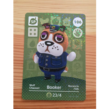 Animal Crossing Amiibo Cards ~106 Booker