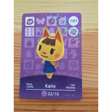 Animal Crossing Amiibo Cards ~107 Katie