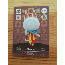 Animal Crossing Amiibo Cards ~114 Blanca