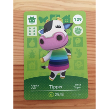 Animal Crossing Amiibo Cards ~129 Tipper