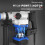 1080W Hammer Drill, Impact Drill Electric Cored Rotary Hammer Drill with Drill Bits Set Case SDS Plus Variable Speed 3 Functions Powerful DIY Tool 10