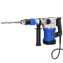 Rotary Hammer Drill with SDS Plus 360° Rotating Handle Hammer and Drill 3 Mode in 1 Hand Electric Drill 1080W 4000spm with Case