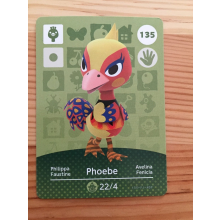 Animal Crossing Amiibo Cards ~135 Phoebe