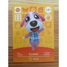 Animal Crossing Amiibo Cards ~137 Cookie