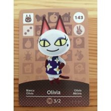 Animal Crossing Amiibo Cards ~143 Olivia