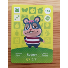 Animal Crossing Amiibo Cards ~146 Rodney