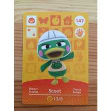 Animal Crossing Amiibo Cards ~147 Scoot
