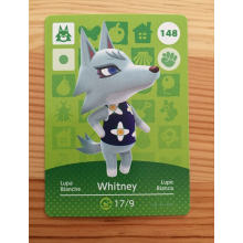 Animal Crossing Amiibo Cards ~148 Whitney