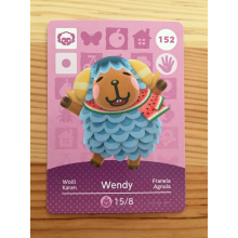 Animal Crossing Amiibo Cards ~152 Wendy