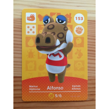 Animal Crossing Amiibo Cards ~153 Alfonso