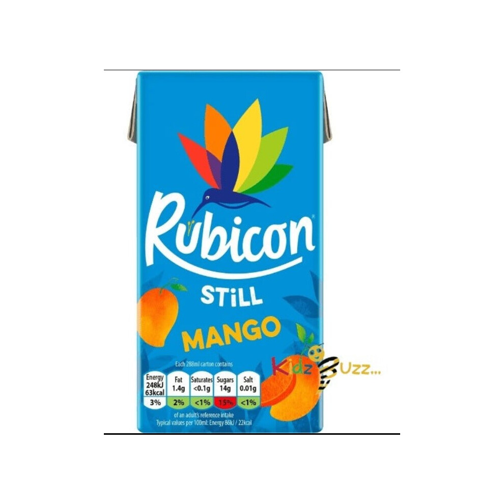 Rubicon Still Mango Juice Drink 288Ml x24